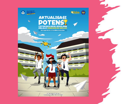 Poster Pendidikan Inklusi Karya Mahasiswa UNY Menembus Final LIDM 2023