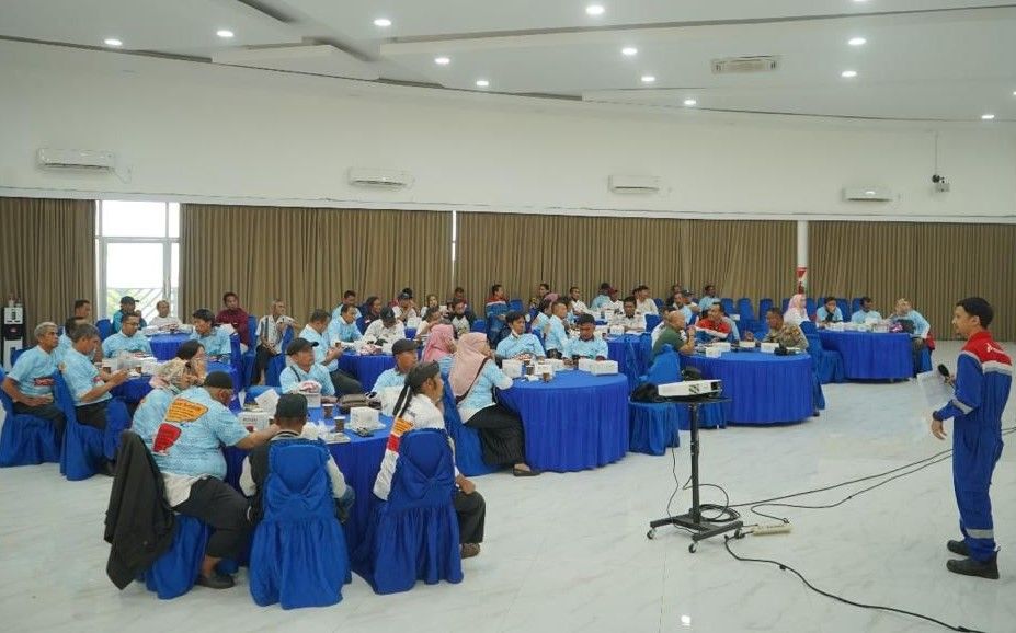 Bagian dari Lokasi Pipa Penyalur Minyak, Kilang Pertamina Balikpapan Sosialisasikan Penanganan Keadaan Darurat  