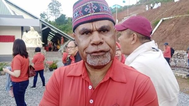 Hadir Peresmian Kapela St Nicolas Copu, Wabup Puncak Jaya Papua, Deinas Geley, Ungkap Alasan Ikut PBT 