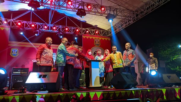 Walikota Eva Dwiana Resmi Buka Begawi dan Bandar Lampung Expo 2023