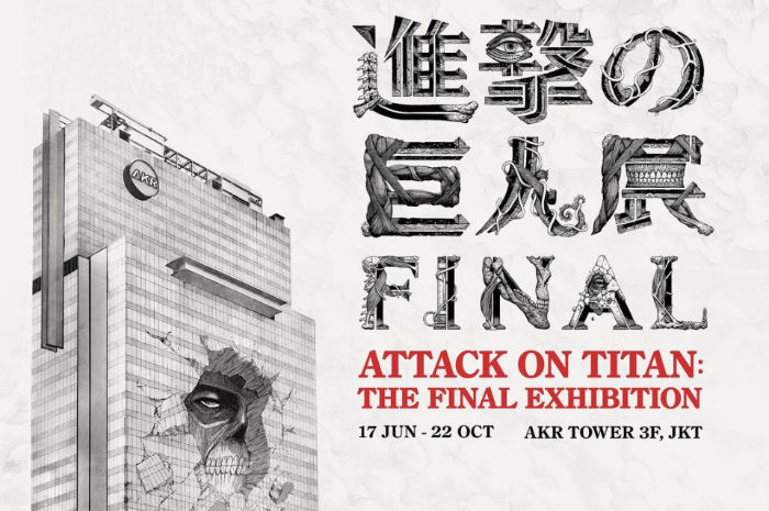 Siap-siap! Pameran Attack on Titan: The Final Exhibition Akan Hadir di Jakarta