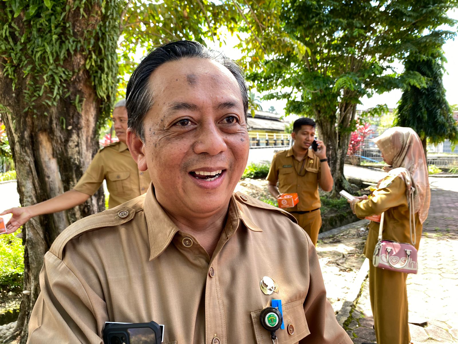 Kepala Dinas Tenaga Kerja dan Transmigrasi (Disnakertrans) Kaltim, Rozani Erawadi 