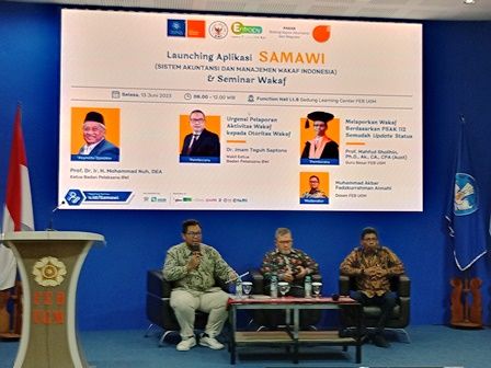 Jalin Kerja Sama dengan Badan Wakaf Indonesia, UGM Hadirkan Aplikasi SAMAWI