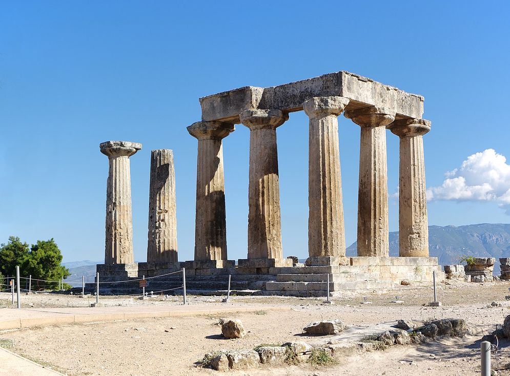 Reruntuhan Kota Korintus