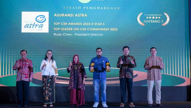 Asuransi Astra Berhasil Raih Penghargaan di Top CSR Awards 2023