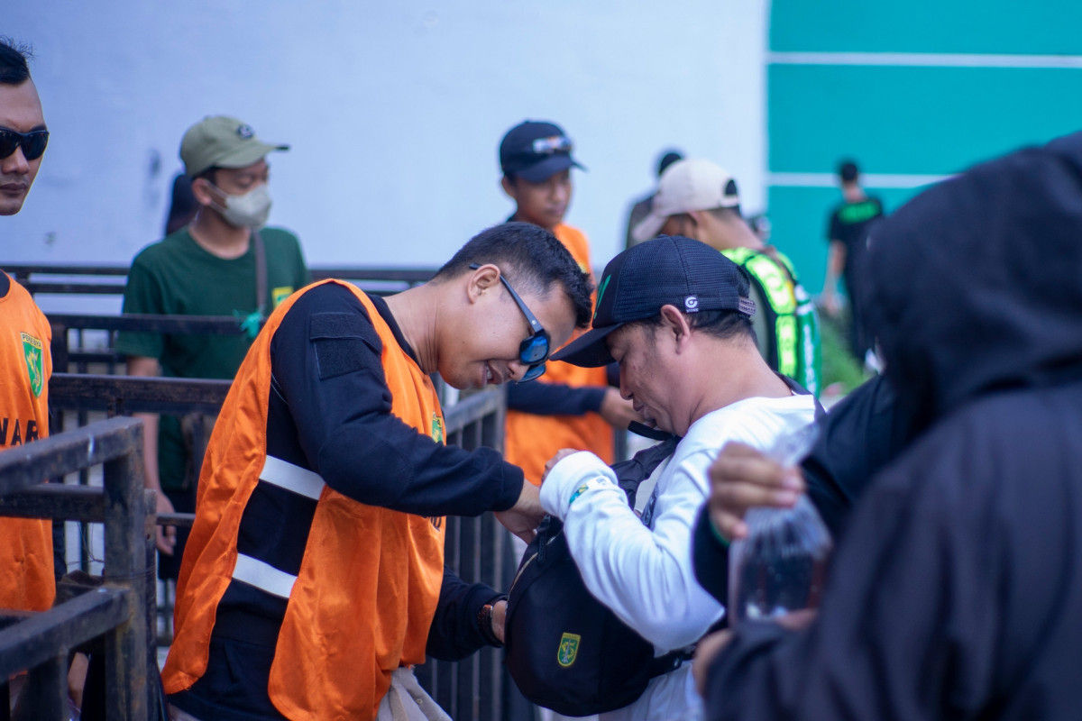 Pemeriksaan ketat akan dilakukan di pintu stadion GBT