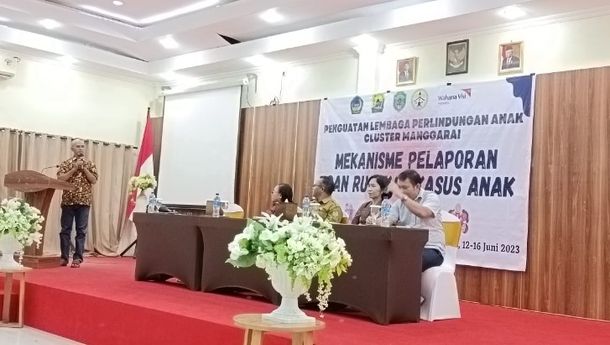 Vikep Labuan Bajo Beri Apresiasi WVI Atas Keseriusannya Melakukan Perlindungan Anak