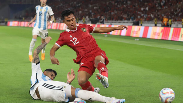 Hasil Pertandingan Timnas Indonesia vs Argentina, Penonton Tetap Puas Meskipun Kalah