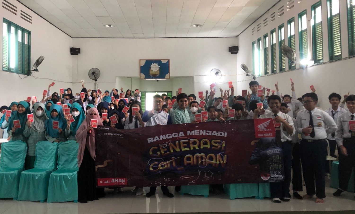 Astra Motor Kaltim 1 Berikan Edukasi Safety Riding di SMP Patra Dharma 2 Balikpapan