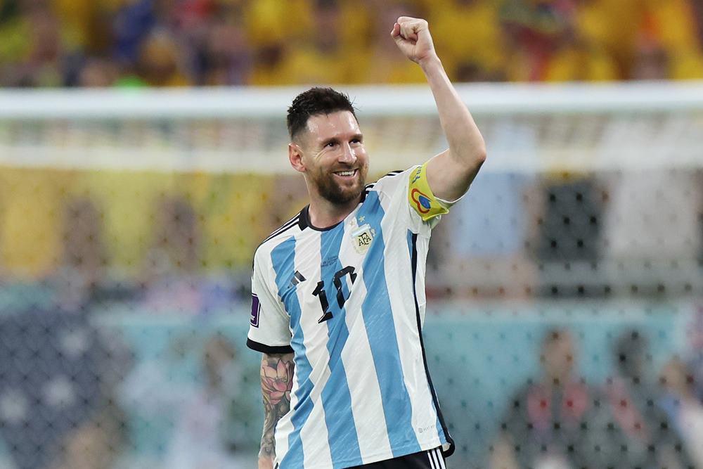 Bintang Inter Miami dan Argentina, Lionel Messi.