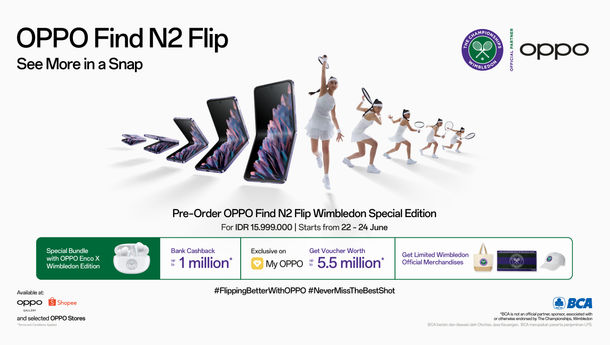 OPPO Partner Resmi The Championship Wimbledon 2023