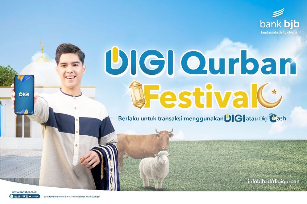 Nasabah bank bjb bisa Dapatkan Diskon dengan  DIGI Qurban Festival, Cek Lokasi 