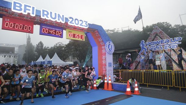 Sukses Digelar, BFI RUN 2023 Siap Terbangkan Pelari ke Lomba Marathon Berlin dan Istanbul 