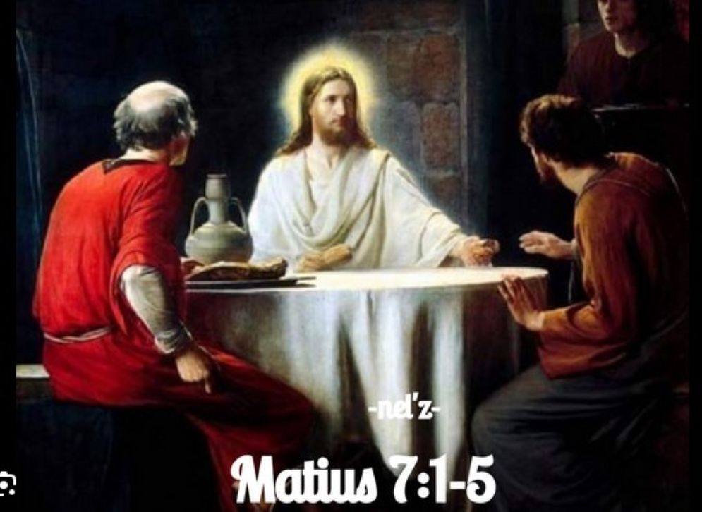 Ilustrasi Injil Matius 7:1-5