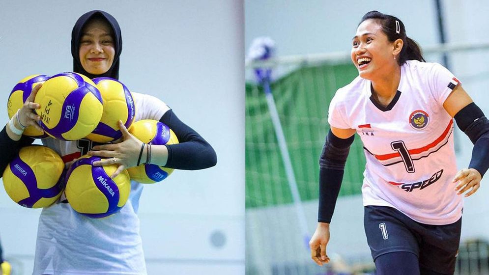 Wilda dan Yulis Pemain Bandung bjb Tandamata, Raih Penghargaan di Ajang AVC Challenge Cup 2023