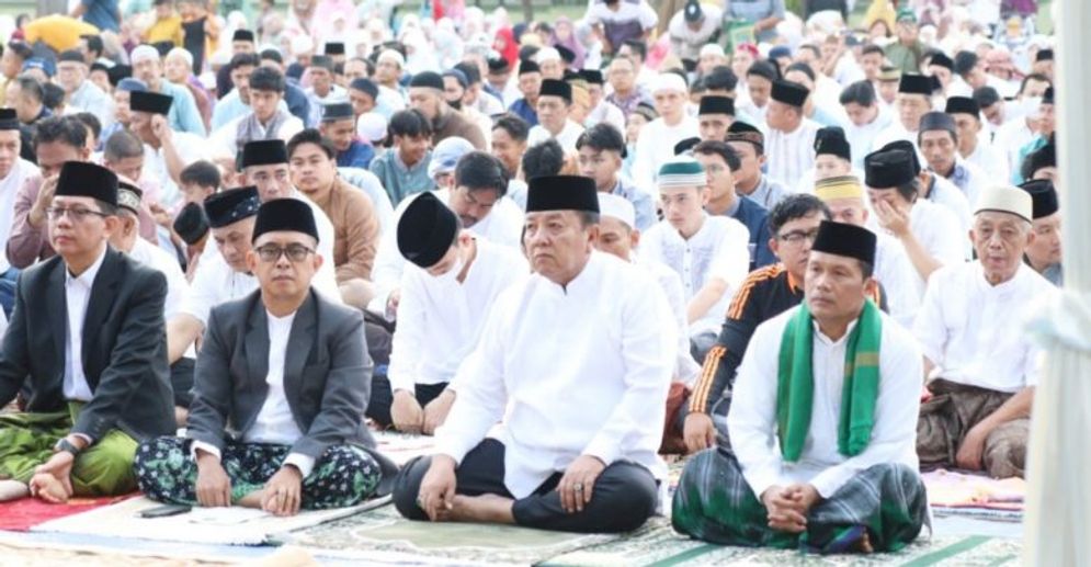 Gubernur Lampung Arinal Djunaidi, dijadwalkan akan melaksanakan salat Idul Adha 1444 H/2023 M, di lapangan Saburai, Enggal, Bandar Lampung, Kamis, 29 Juni 2023.