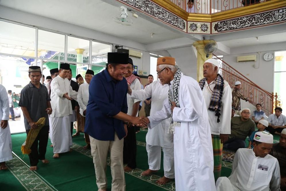  Safari Jum'at, Herman Deru Ingatkan Pentingnya Rasa Ikhlas Memakmurkan Masjid