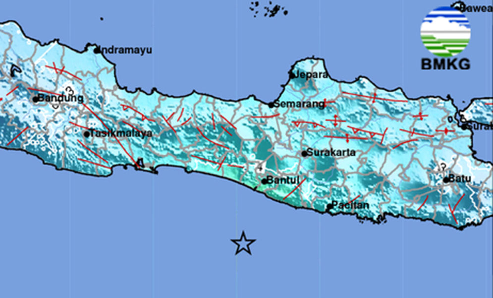 Gempa Berkekuatan 6,4 SR Mengguncang DIY