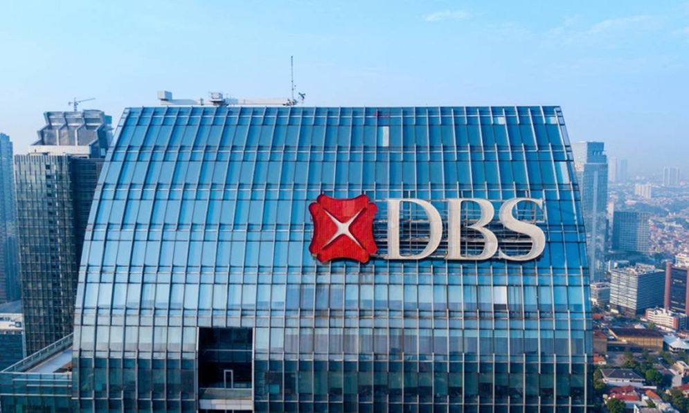 Ilustrasi logo bank DBS