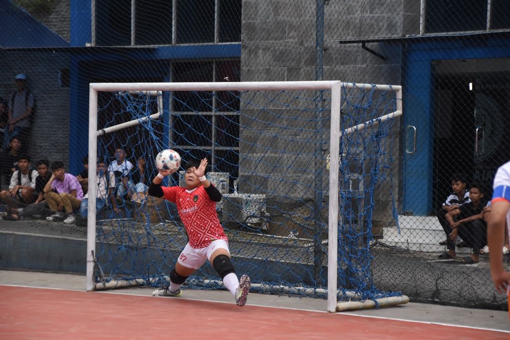 Unit Kegiatan Mahasiswa Bidang Olahraga (UKM BO) Persatuan Sepakbola Darmajaya (PSDJ) menggelar Darmajaya Student Futsal Tournament (DSFT) 2023