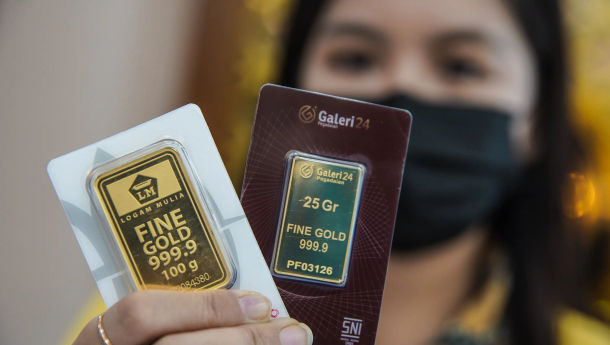 Naik Rp4.000 Cek Harga Emas Antam di Pegadaian Kamis, 6 Juli 2023