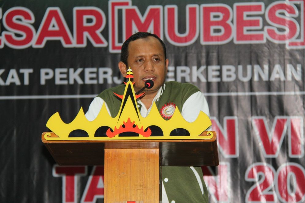 Ketua Umum SPPN VII Sasmika Dwi Suryanto