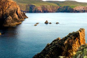 Arranmore salah satu pulau terpencil di Irlandia