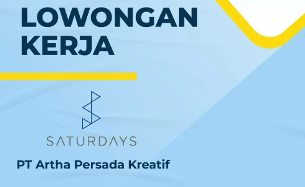 Pencaker Merapat ini Lowongan kerja, PT Artha Persada Kreatif