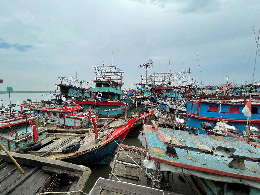 Pelabuhan perikanan Belawan, Medan, Sumatera Utara. ©ILO/G. Lingga