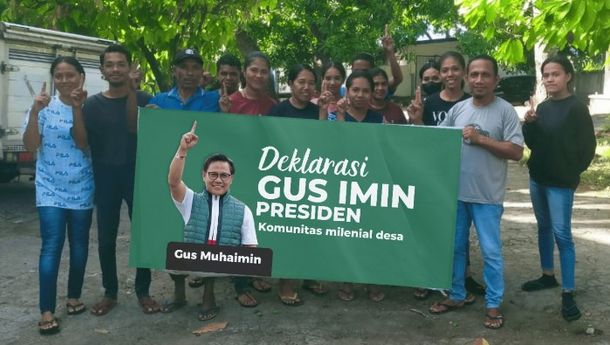Komunitas Milenial Desa Kabupaten Sikka Dukung Muhaimin Iskandar Jadi Presiden RI 2024