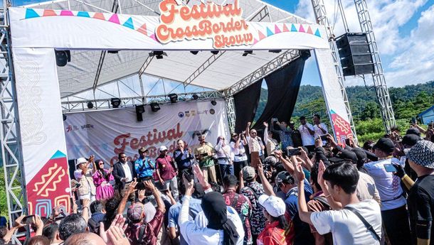 Menparekraf Sandiaga S. Uno: "Festival Crossborder Skouw" Jadi Penggerak Ekonomi Masyarakat