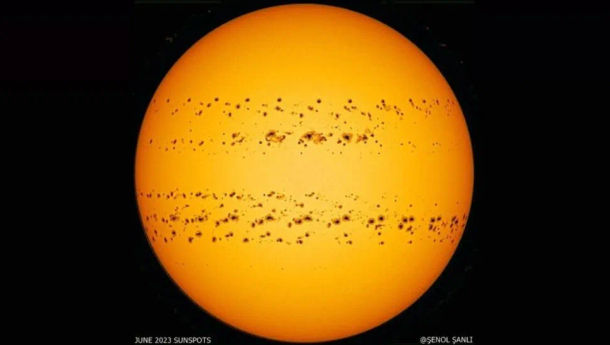 Jumlah Bintik Matahari Tertinggi dalam 20 Tahun Terakhir, Apa Penyababnya?