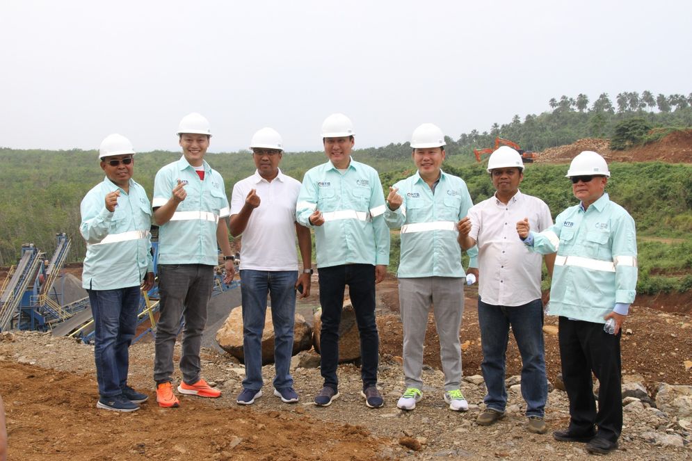 PT Optina Nusa Tujuh (ONT), anak usaha PTPN VII bekerja sama dengan PT Halo Tambang Berjaya (HTB) memulai proses penggilingan batu dari area tambang PTPN VII Unit Bergen Afdeling Kalianda