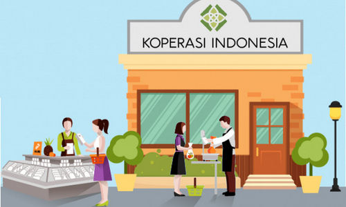Ilustrasi koperasi.