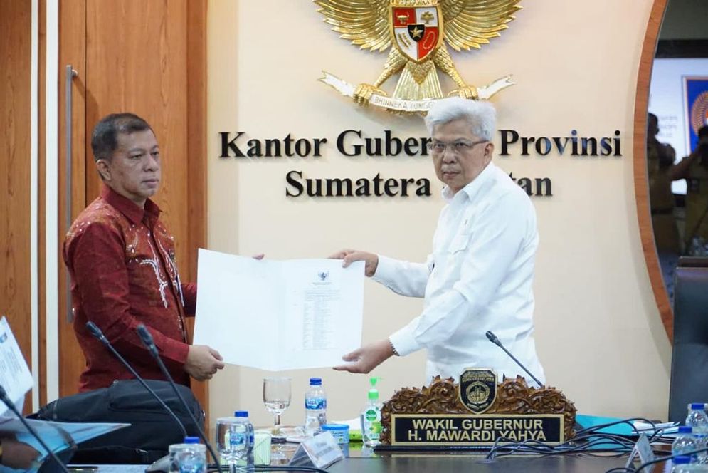 Terima Kunker JKDN dalam Rangka&nbsp;Entery Metting Pengawasan Penyelenggaraan Pemda, ini Kata Mawardi Yahya