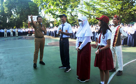 Hari Pertama, MPLS di Kota Yogyakarta Bebas Perpeloncoan dan Perundungan