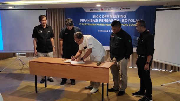 PGN Solution Komitmen Proyek Pipanisasi Pengapon Boyolali Selesai Tepat Waktu