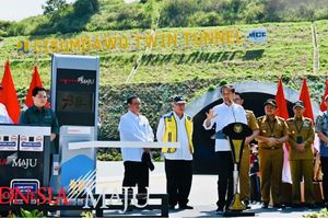 Resmikan Tol Cisumdawu, Jokowi Harap Jalan Tol Mampu Permudah Konektivitas Bandara Kertajati