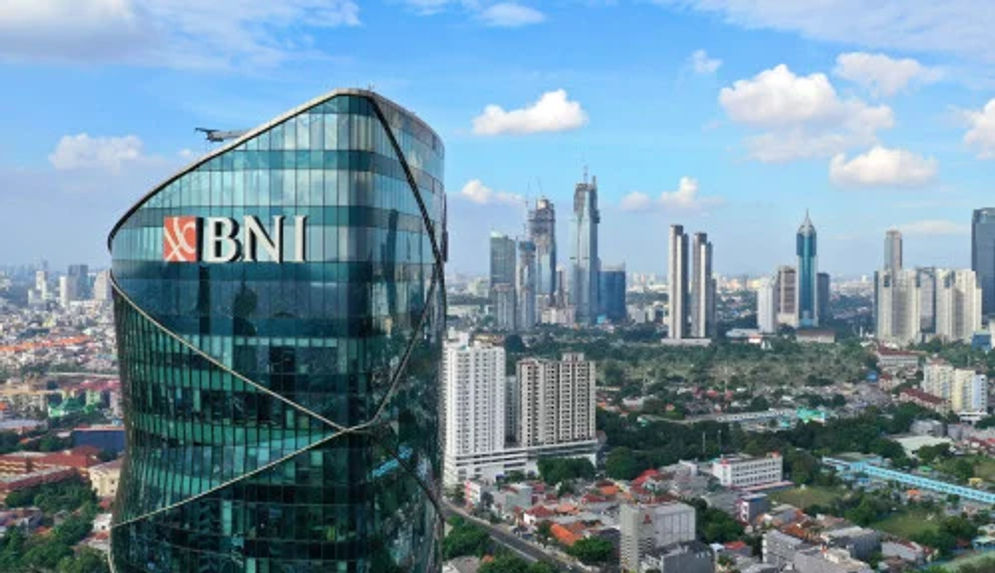 Ilustrasi kantor pusat BNI Jakarta