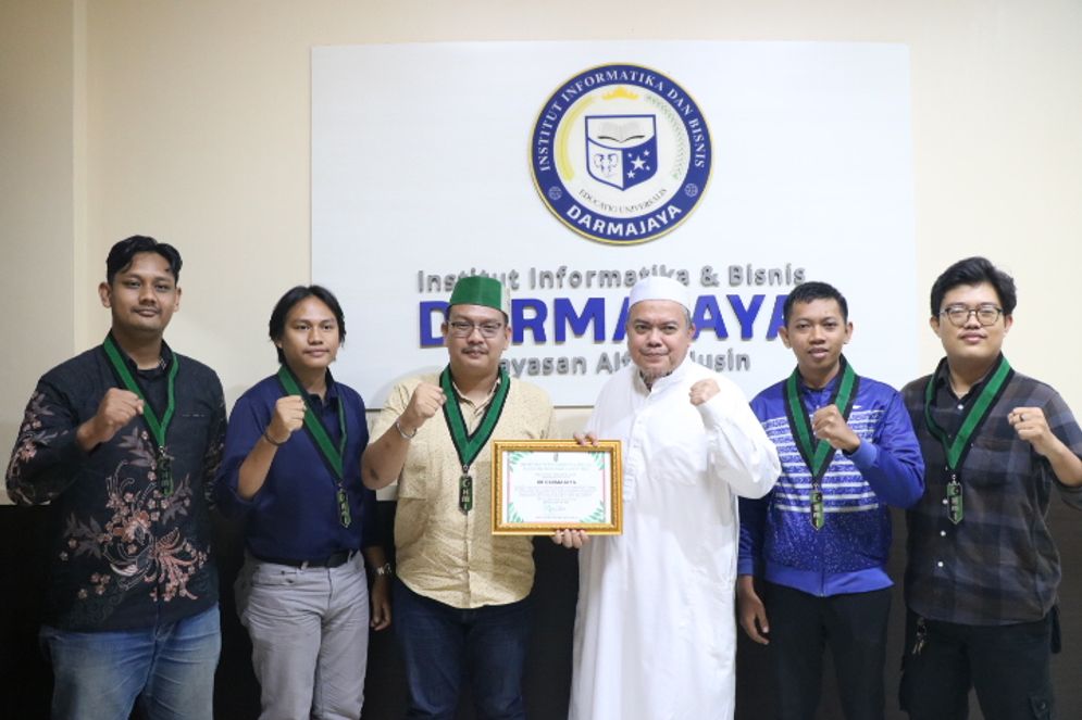 Pengurus Himpunan Mahasiswa Indonesia (HMI) Cabang Kota Bandarlampung melakukan kunjungan silaturahmi ke IIB Darmajaya