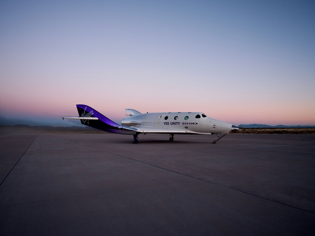 Pesawat milik Virgin Galactic