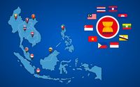 Peta negara ASEAN