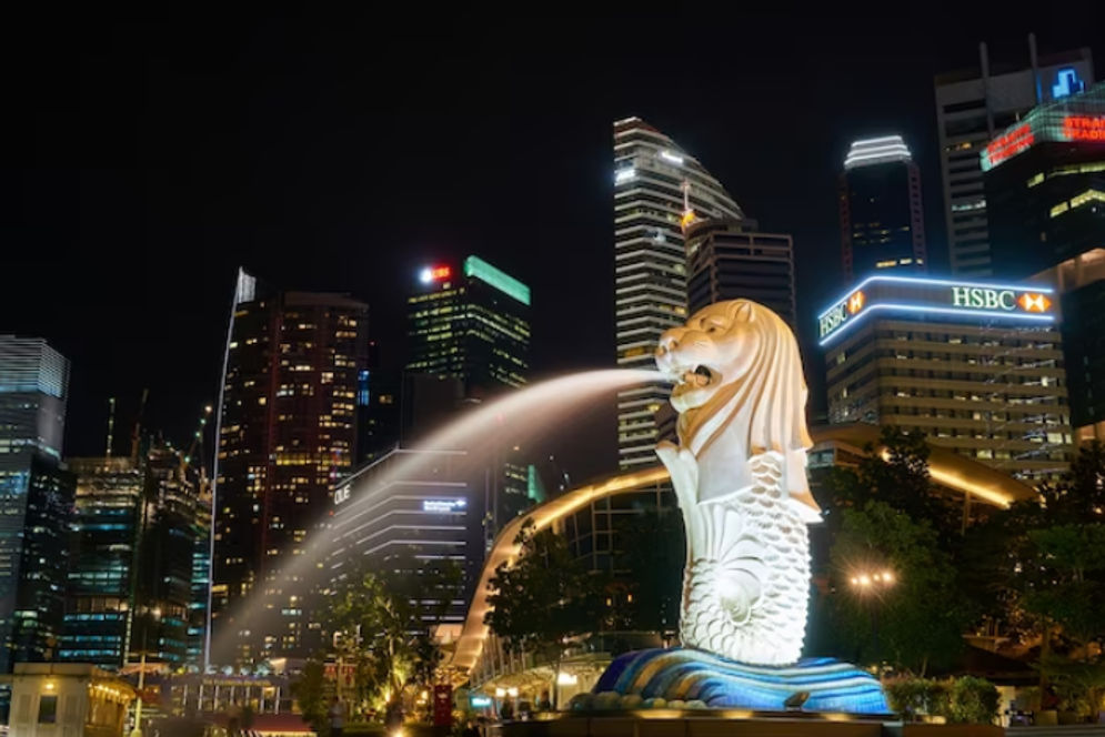  Merlion Park, Singapura