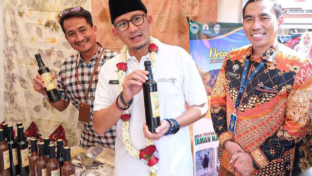 Menparekraf Jajal Permainan Tradisional Hingga Borong Produk Ekraf di "Beti Dewi" Madiun