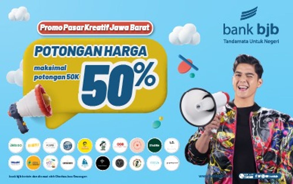 Pakai DIGI dan DigiCash bank bjb, Dapatkan Kemudahan Belanja di Pasar Kreatif Jawa Barat 