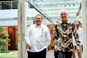 Menko Airlangga dan Ganjar Pranowo