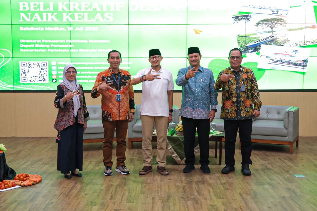 Tingkatkan Kualitas Desa Wisata Jatim, Kemenparekraf Dorong Pemasaran Lewat OTA