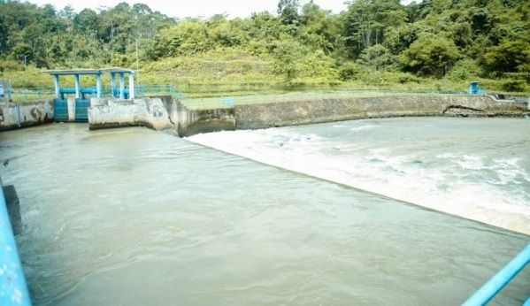 Potret Bendung Kobema di Kabupaten Kabupaten Bengkulu.