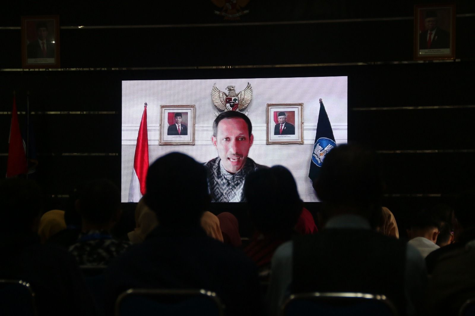 Mendikbudristek, Nadiem Anwar Makarim.