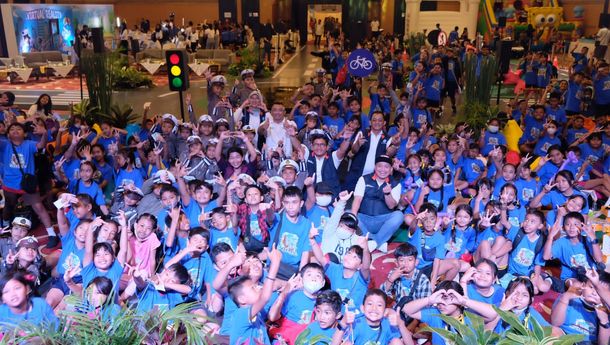 Jasa Raharja Kampanye Keselamatan Berlalu Lintas  Bersama Safety Ranger Kids Chapter Denpasar